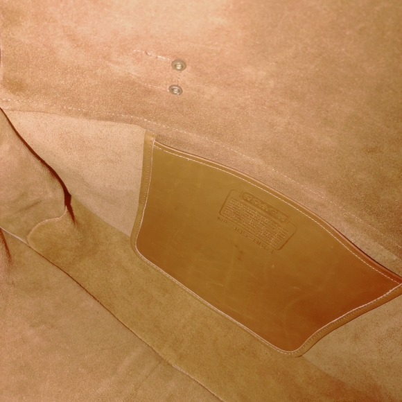 VTG COACH MUSETTE 1970'S Handbag Color: TAN Saddle Bag - Picture 6 of 14